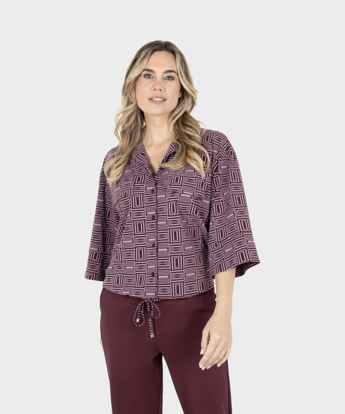 Cameron | mauve-bordeaux