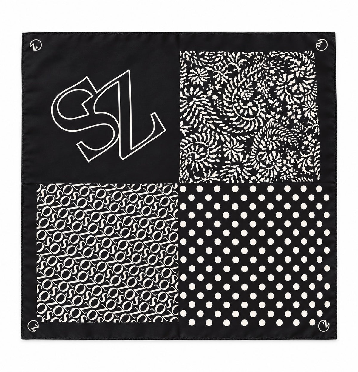 Scarf | black-black